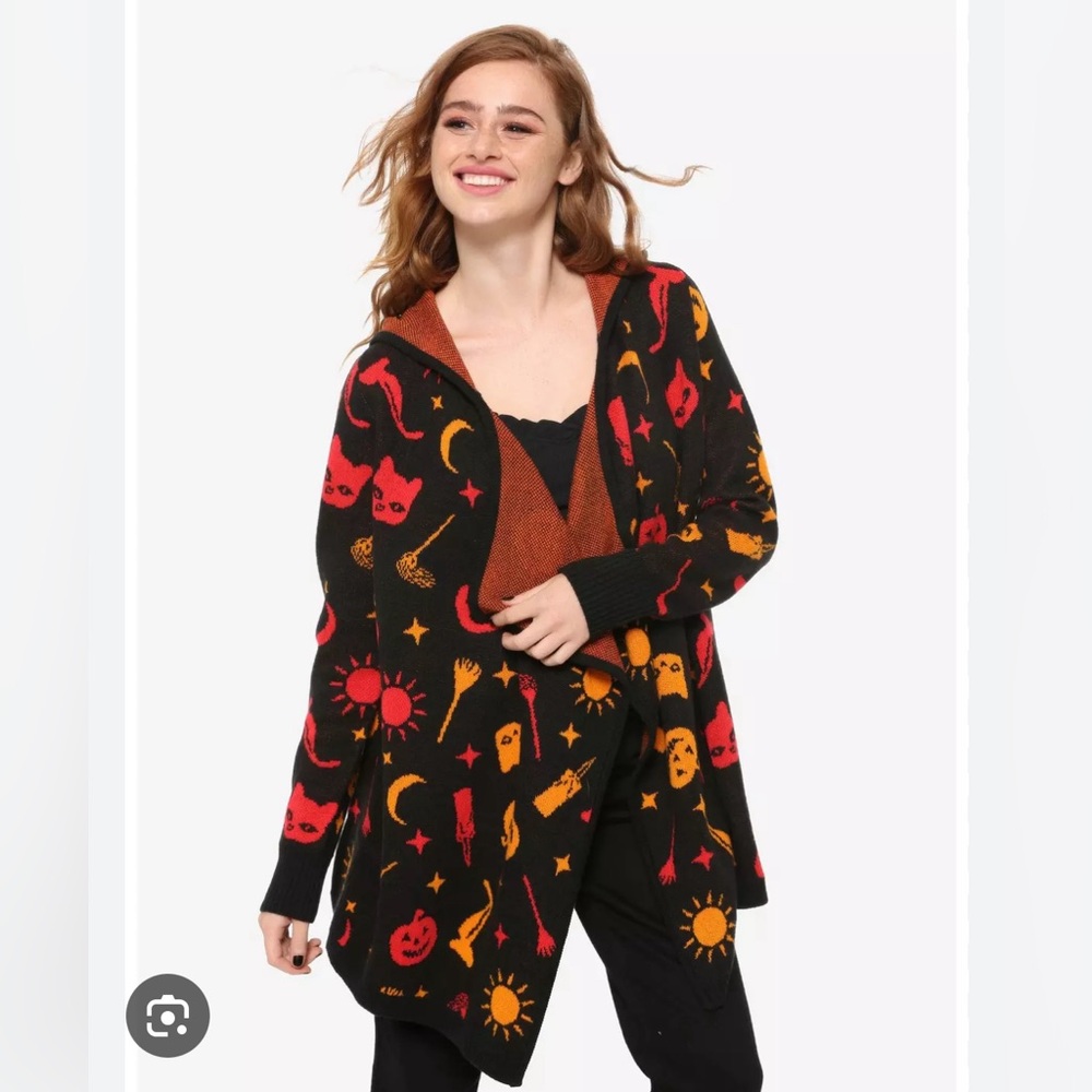 *Price Drop* Disney Her Universe Hocus Pocus hooded cardigan sweater XL
